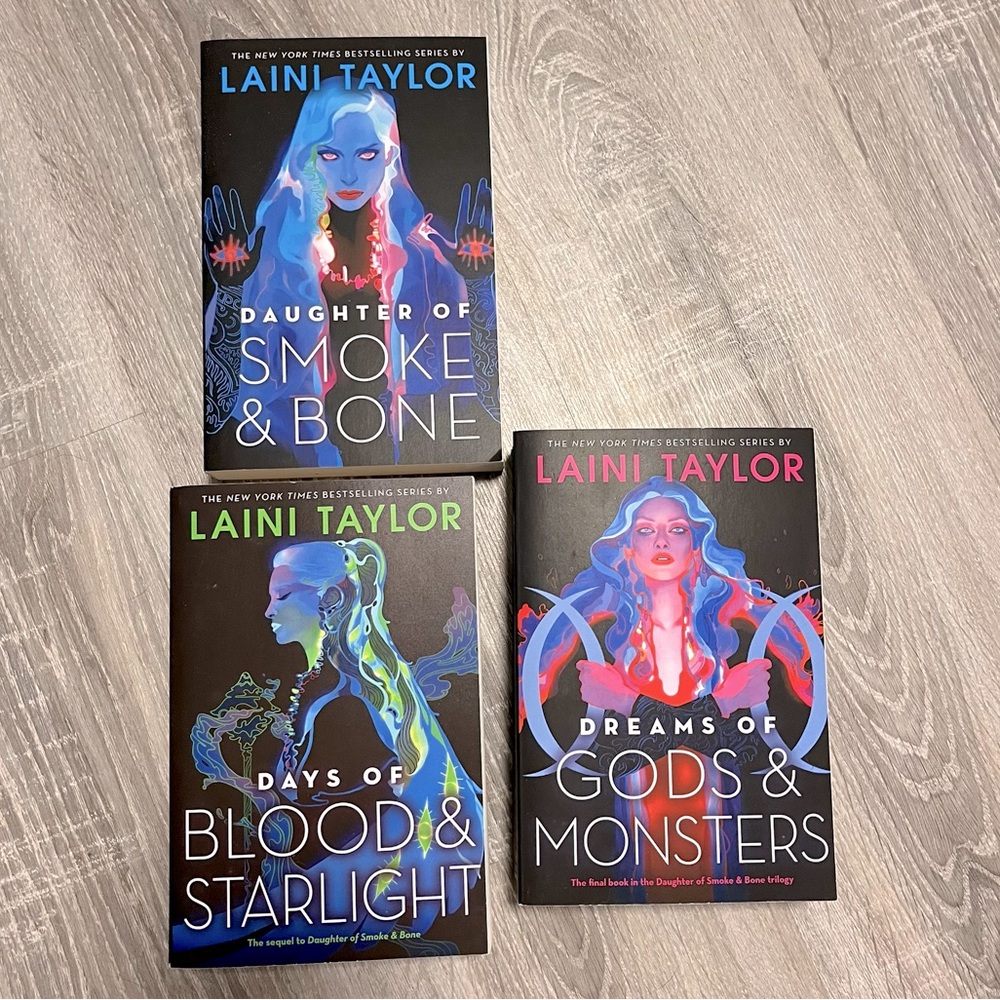 Daughter of Smoke and Bone Trilogy by Laini Taylor | Paperback | Fantasy YA